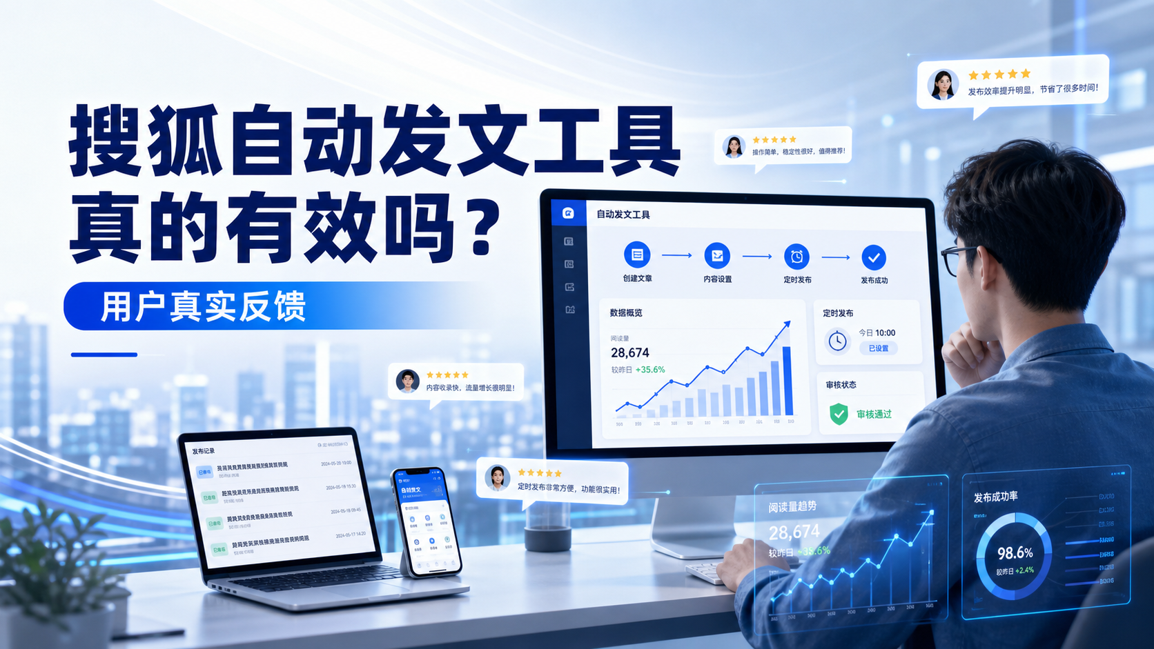 搜狐自动发文工具真的有效吗？丹东用户的真实反馈