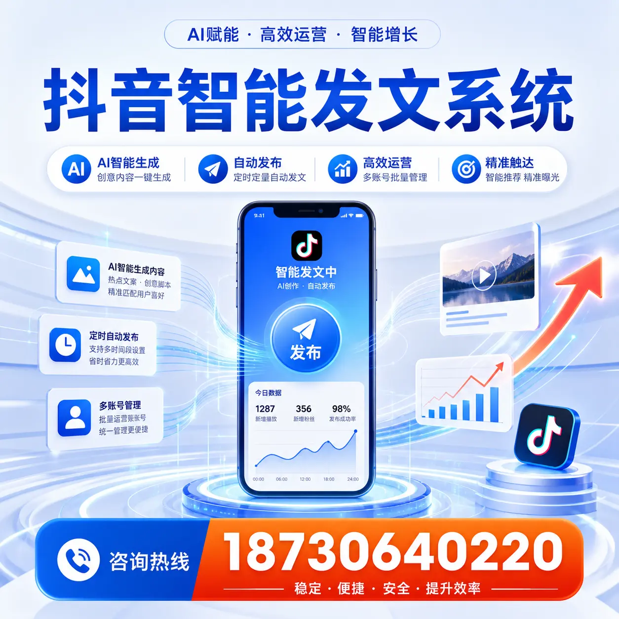 如何通过抖音智能发文系统提升 丹东 企业的市场竞争力